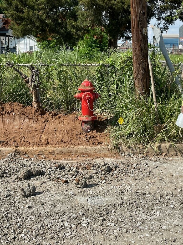Fire Hydrant Upgraded at Behrens Cir. and Oaklawn
