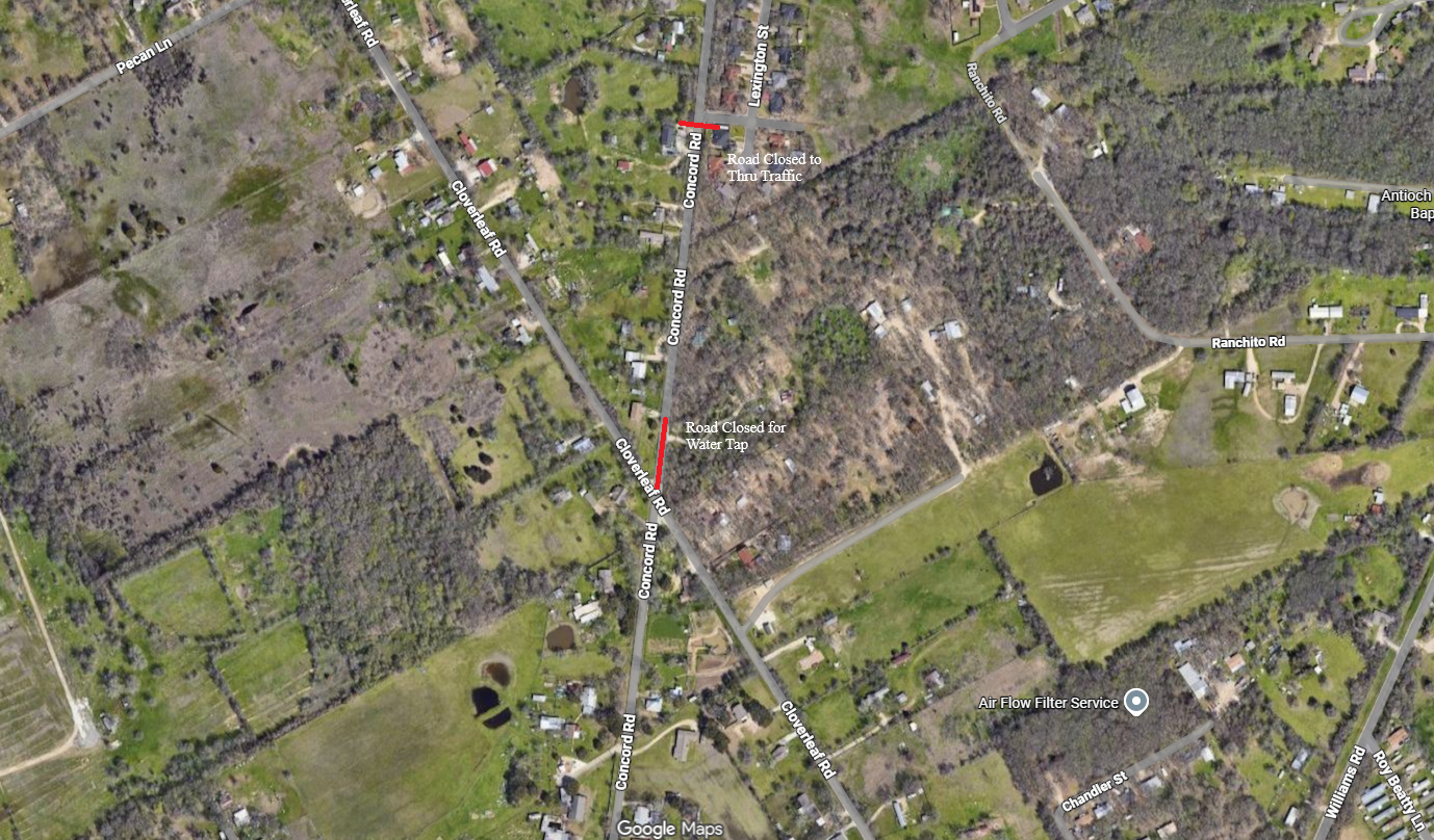 Concord Road Closure