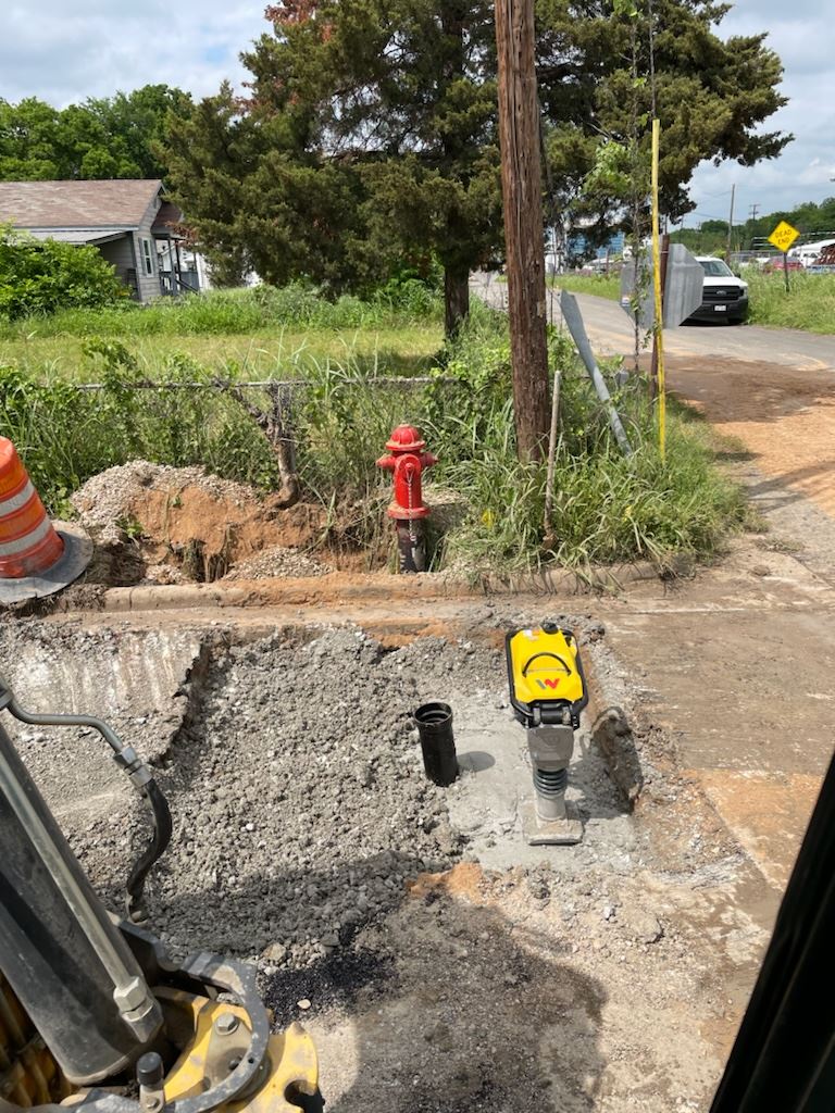 Fire Hydrant Upgraded at Behrens Cir. and Oaklawn