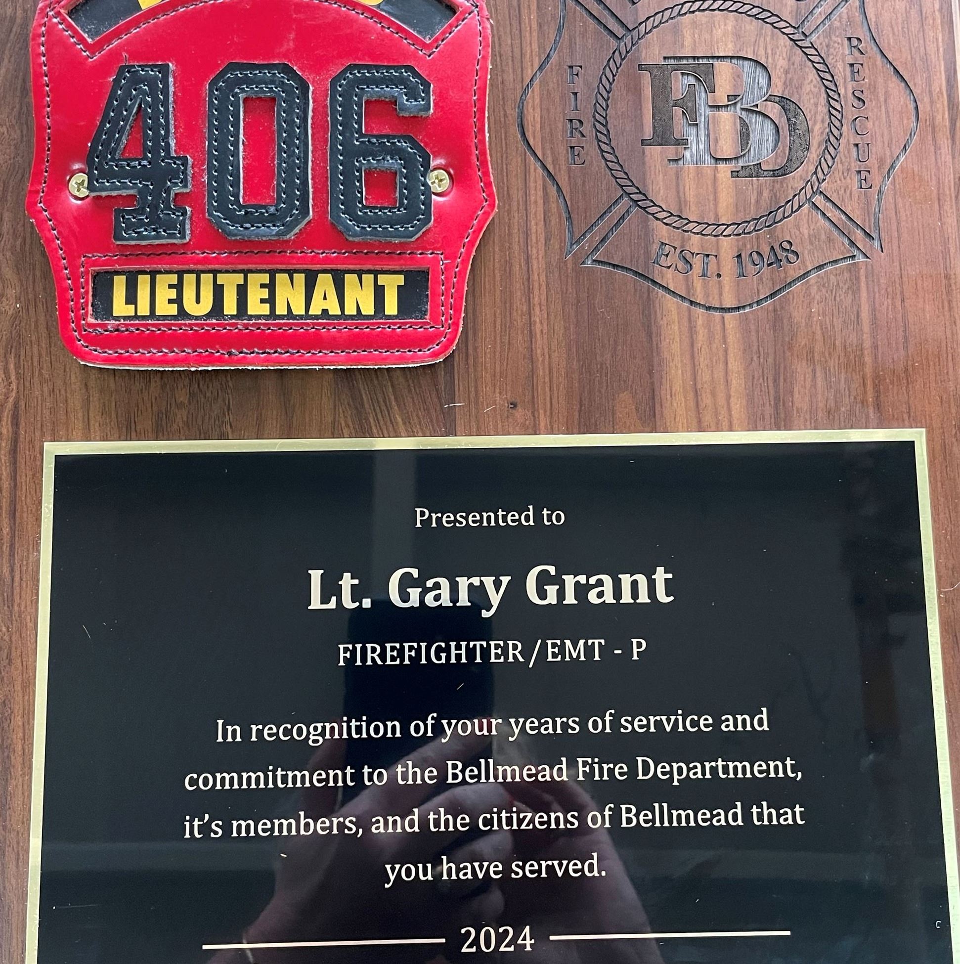 Gary Grant Retirement